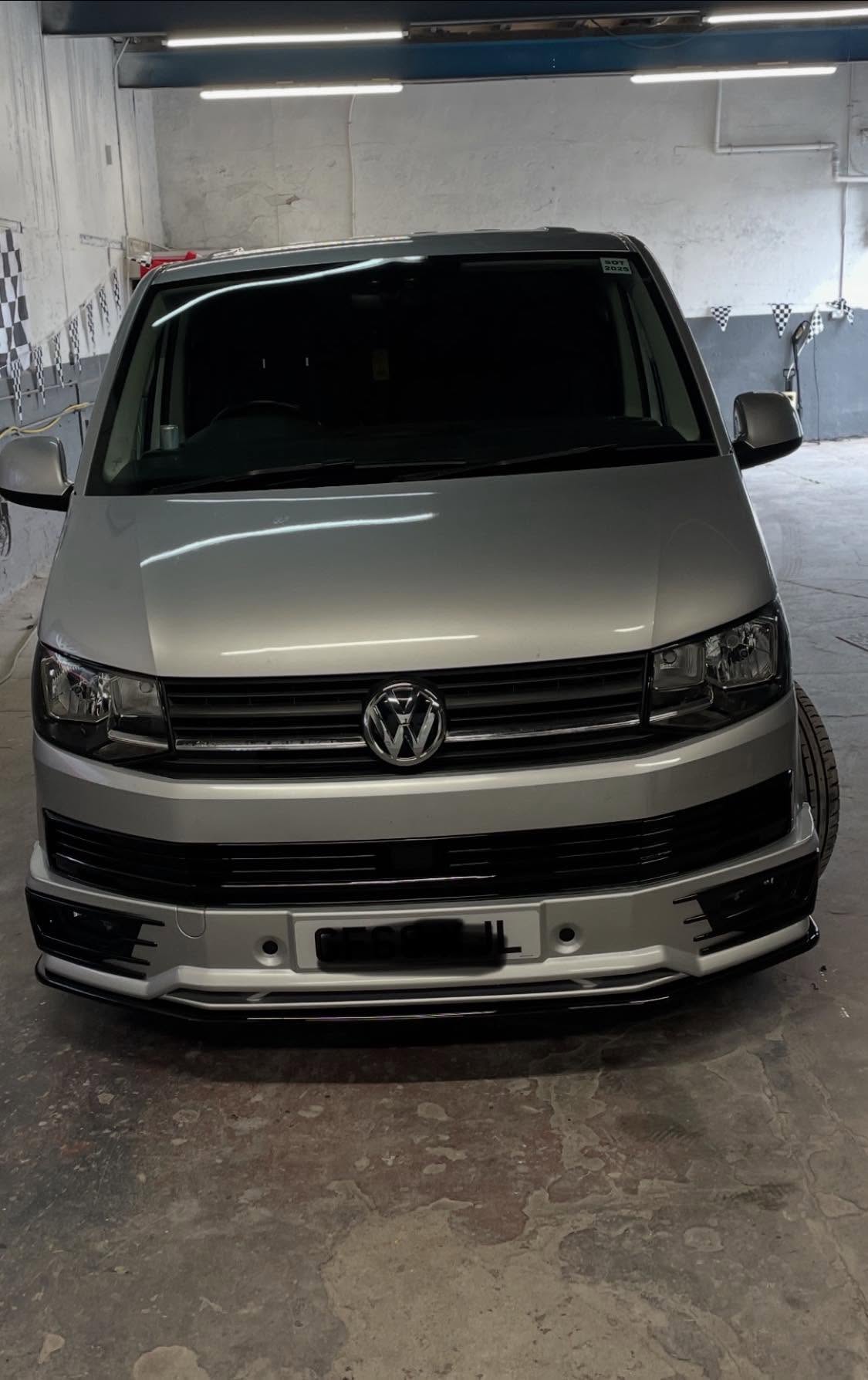Customised van at the Laughing Boy Customs workshop